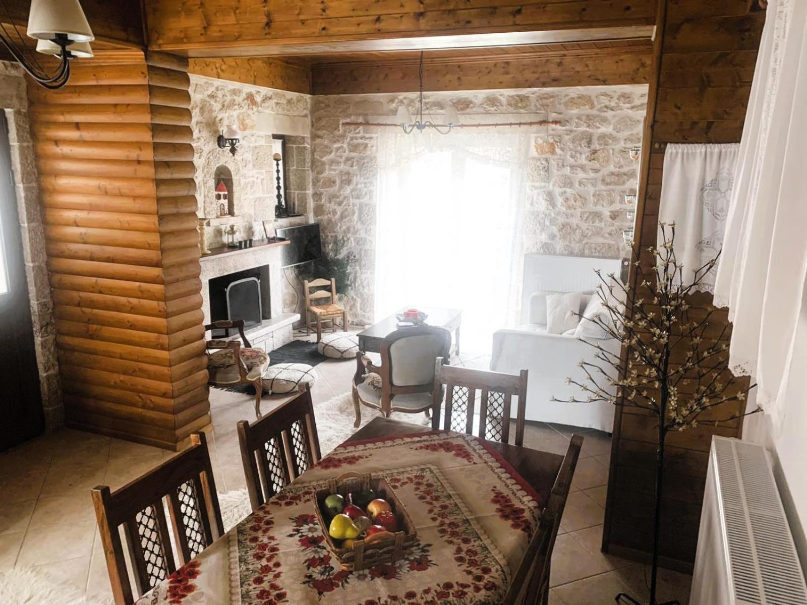 Villa Stonehouse Dome Lagadia à Lagkadia Extérieur photo