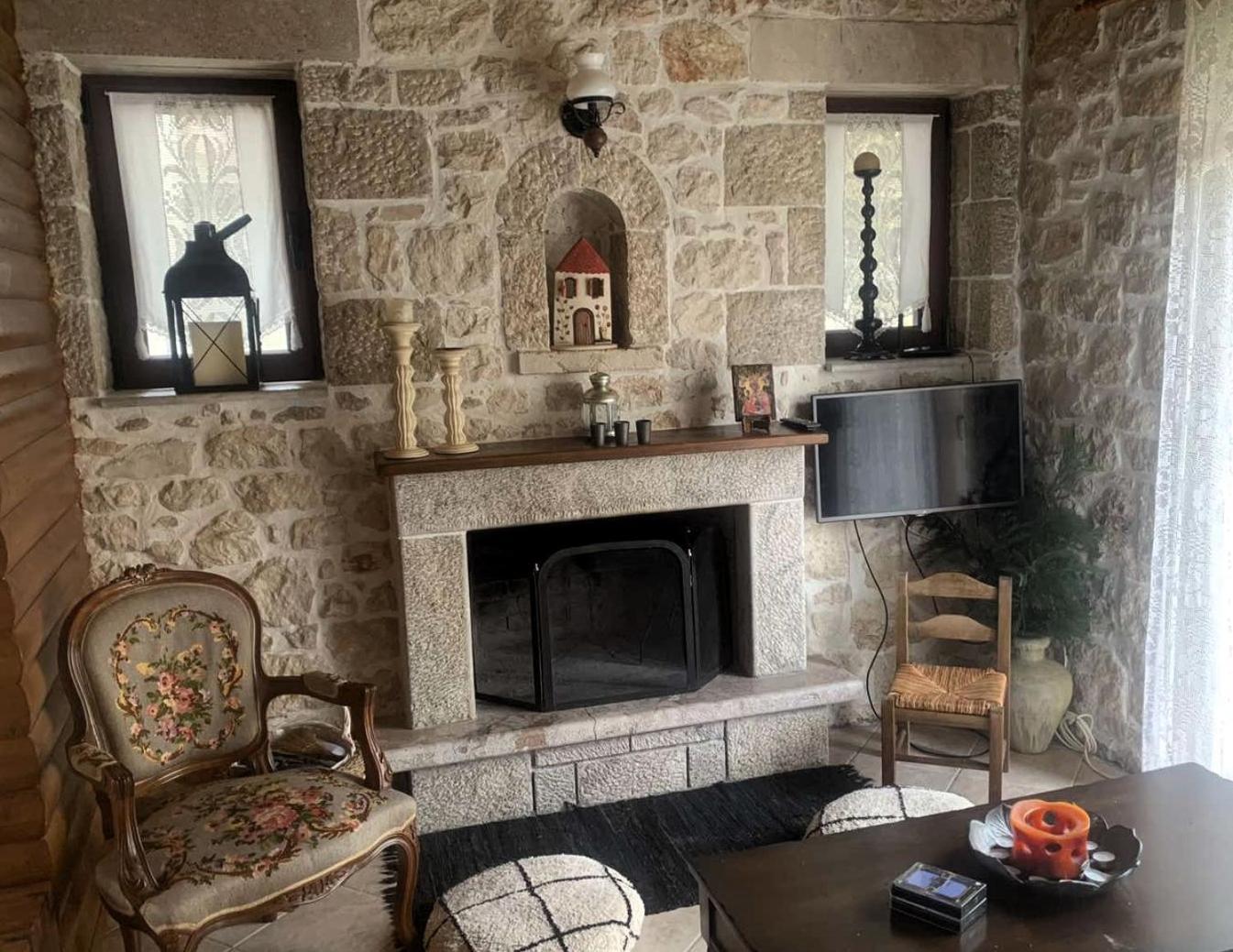 Villa Stonehouse Dome Lagadia à Lagkadia Extérieur photo